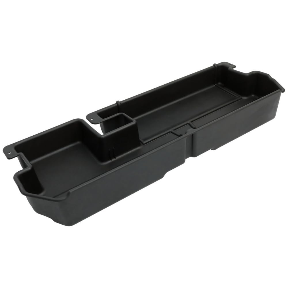 Toyota Tundra 2007-2020 Double Cab Under Seat Storage Box Plastic Black