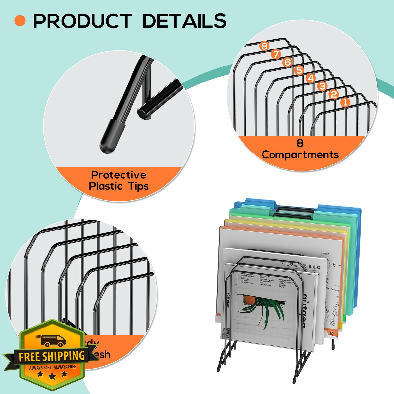 MINDEPOT 2 Black Incline Sorter