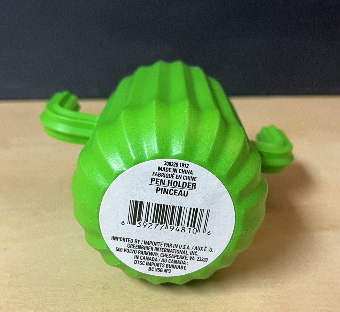 Cactus Pen and Pencil Holder Office Desk Plastic