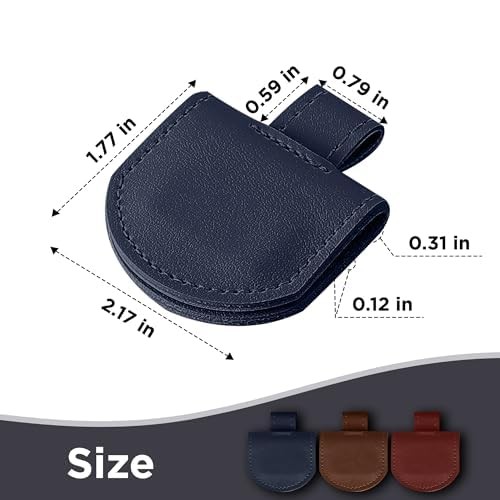 3 Pcs Dark Color Magnetic Pen Holders for Notebook Standard Size