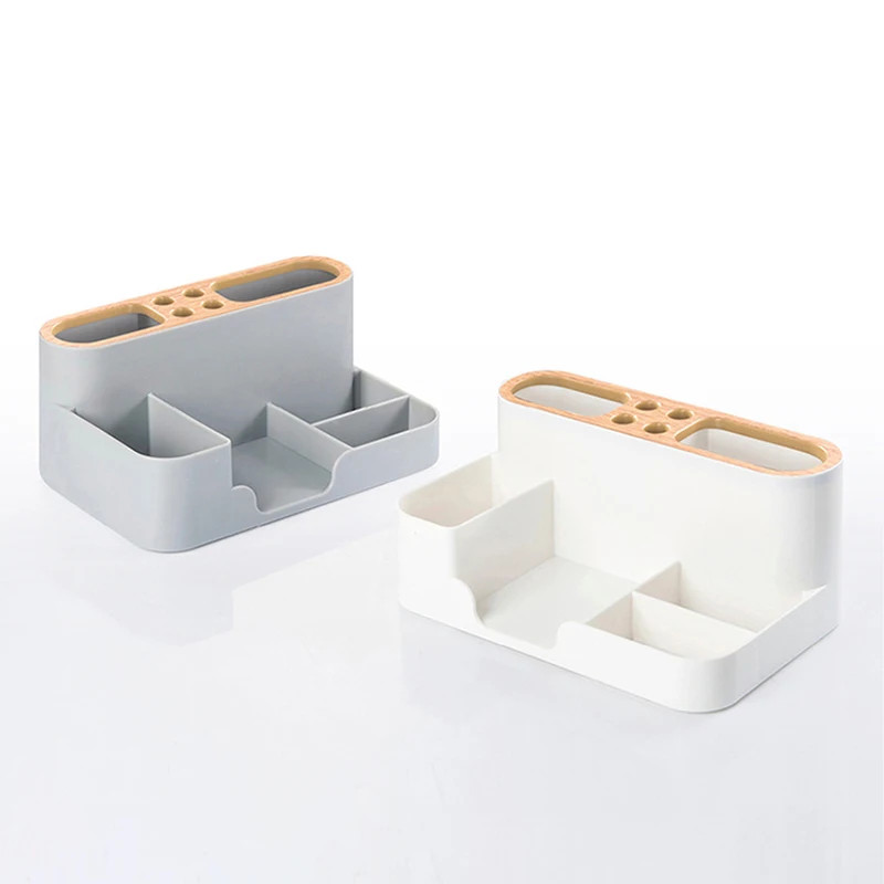 Multifunction Desktop Organizer Pen Holder Stationery Makeup Storage Caddy Box