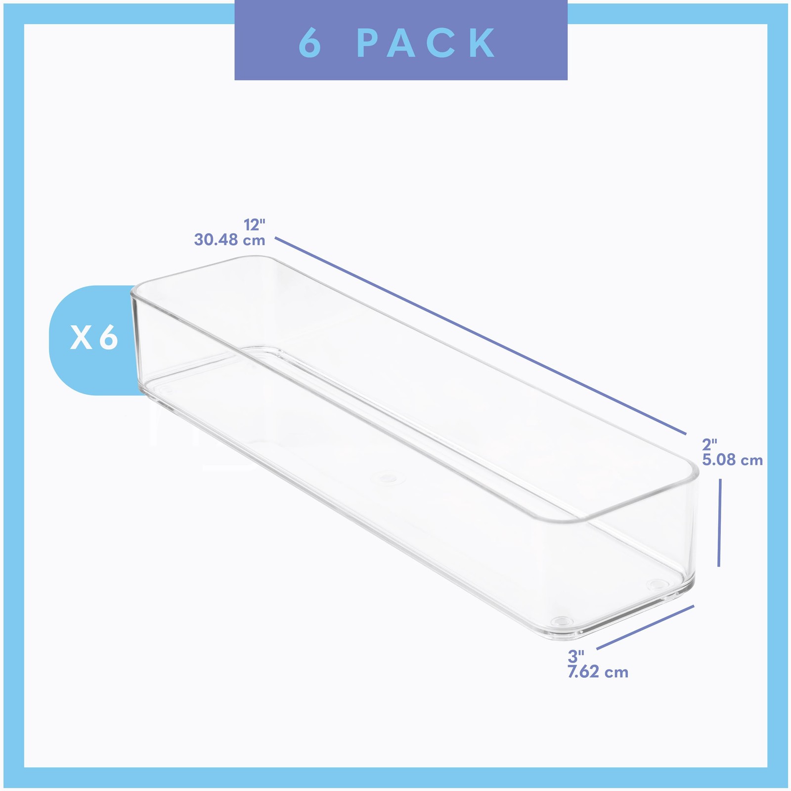 Plastic Clear Drawer Organizers. Bathroom, Kitchen, Bedroom, Gadgets, Office …