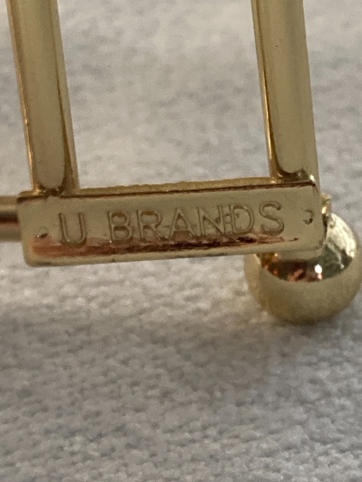 Gold Tone Bent Wire Letter Sorter 5.75″ x 5.25″ x 4.25″