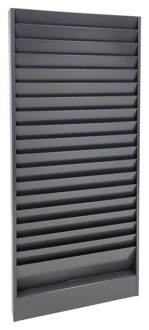 18-Pocket Heavy Duty Automotive Repair Order Rack Wall-Mount Organizer