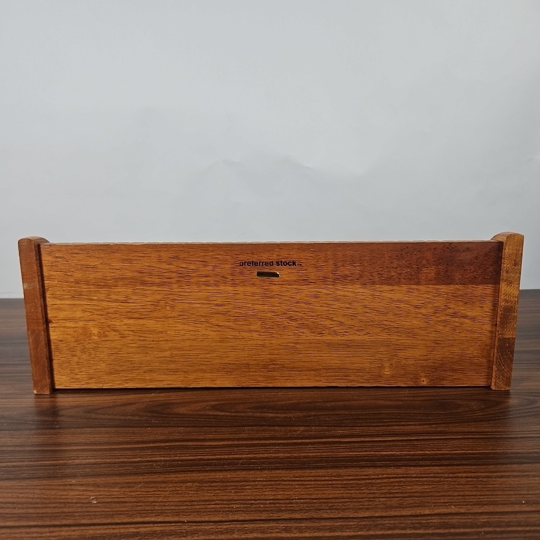 Vintage Wooden 31 Slot Mail Sorter Desk Organizer Preferred Stock 17×7″