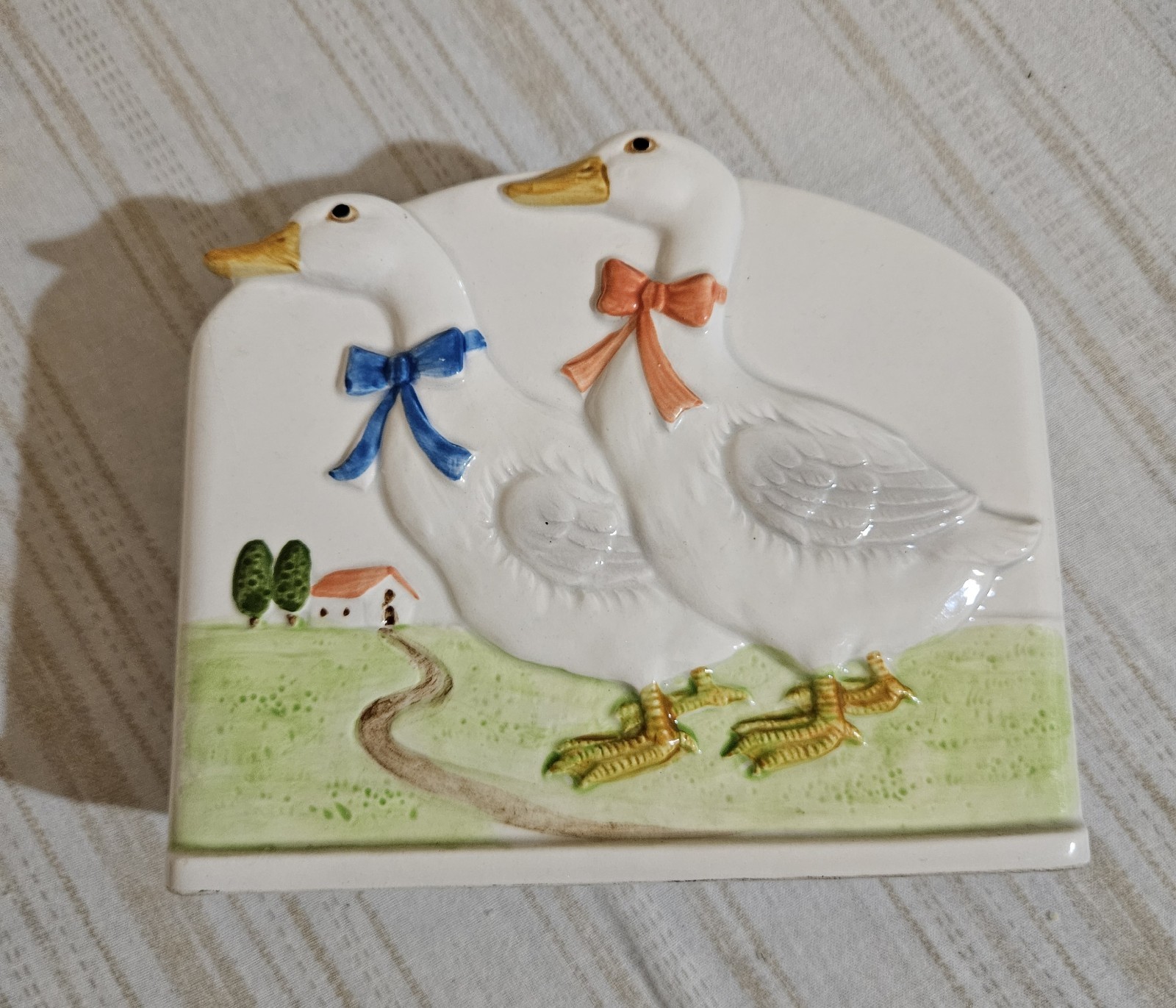 Vintage Goose Desk Caddy, Otagiri