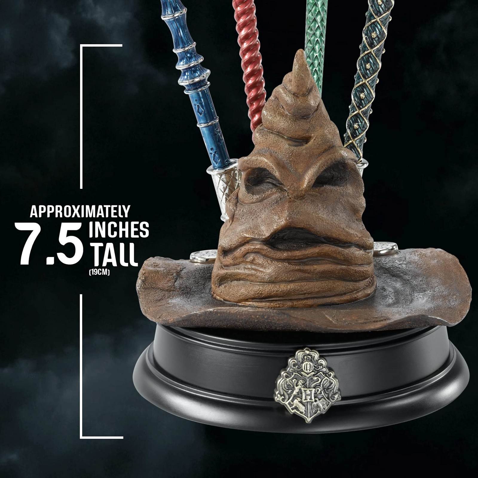 The Noble Collection Harry Potter Sorting Hat Pen Holder | Cold Cast Porcelai…