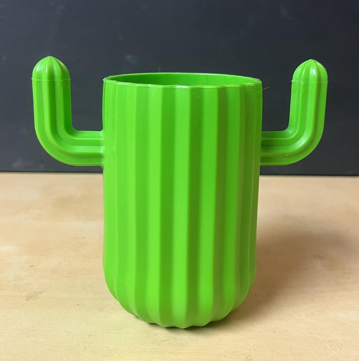 Cactus Pen and Pencil Holder Office Desk Plastic