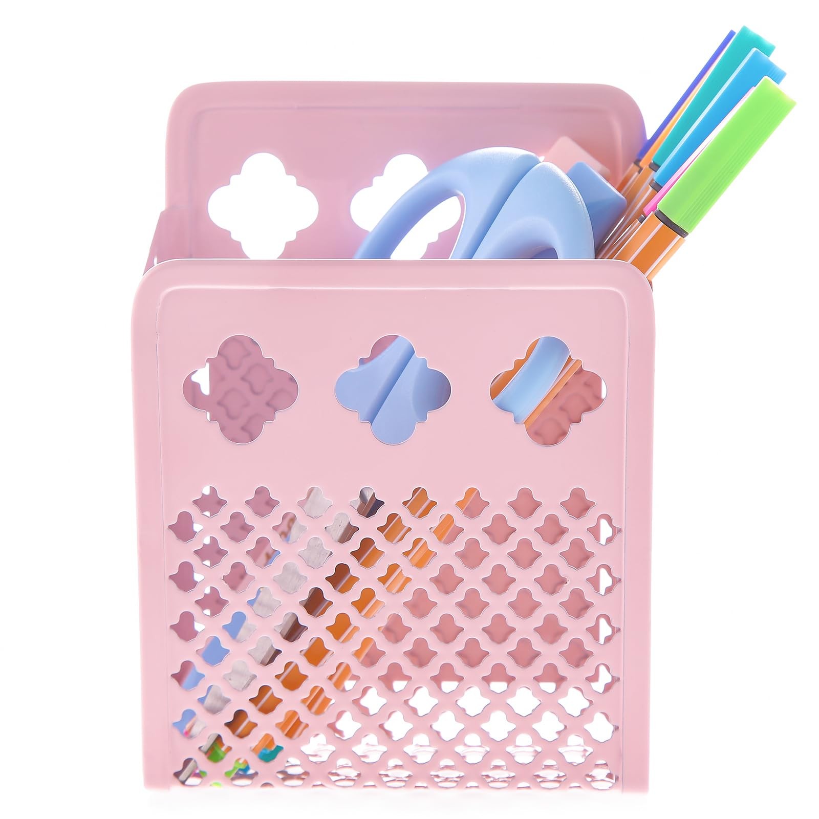 zeyce Magnetic Pen Holder, Mesh Metal Strong Magnet Dry Erase Marker Holder P…
