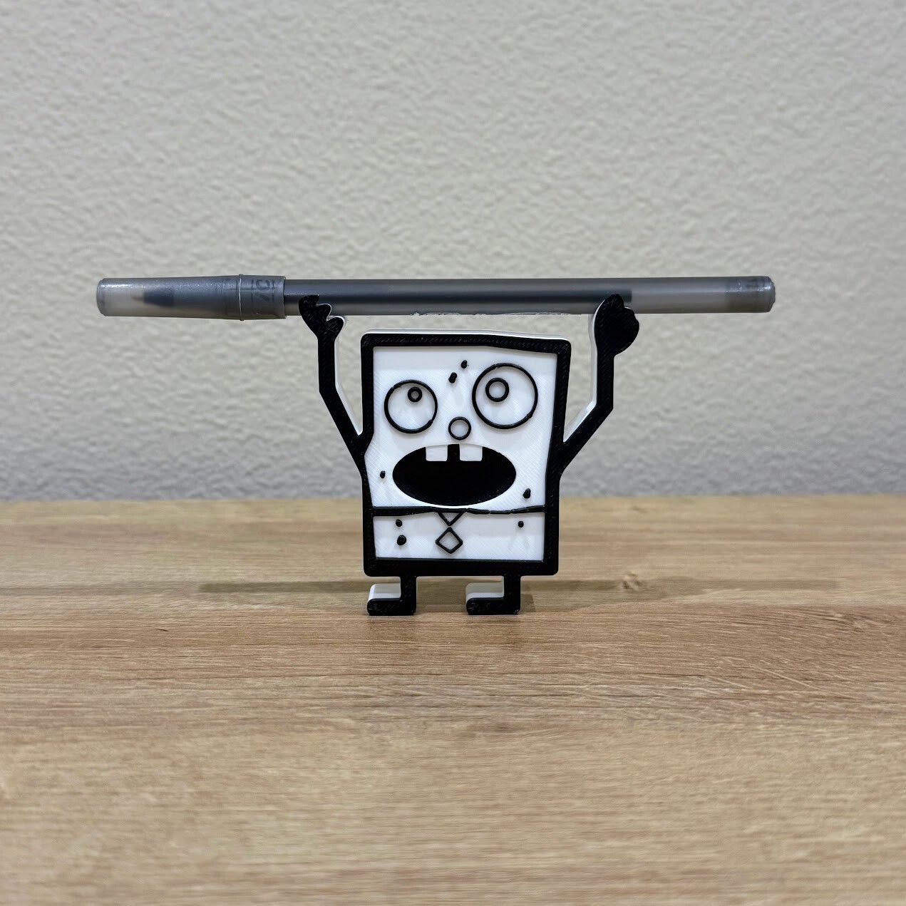 Doodle Bob Pencil and Pen Holder, High Quality Desk Accessory, Fun Gift