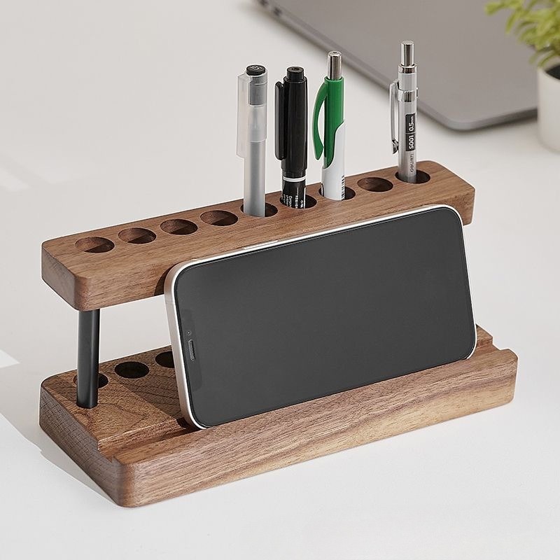 Lightweight Portable Practical Secure Non-Slip Well-Made Pen Storage Phone Stand