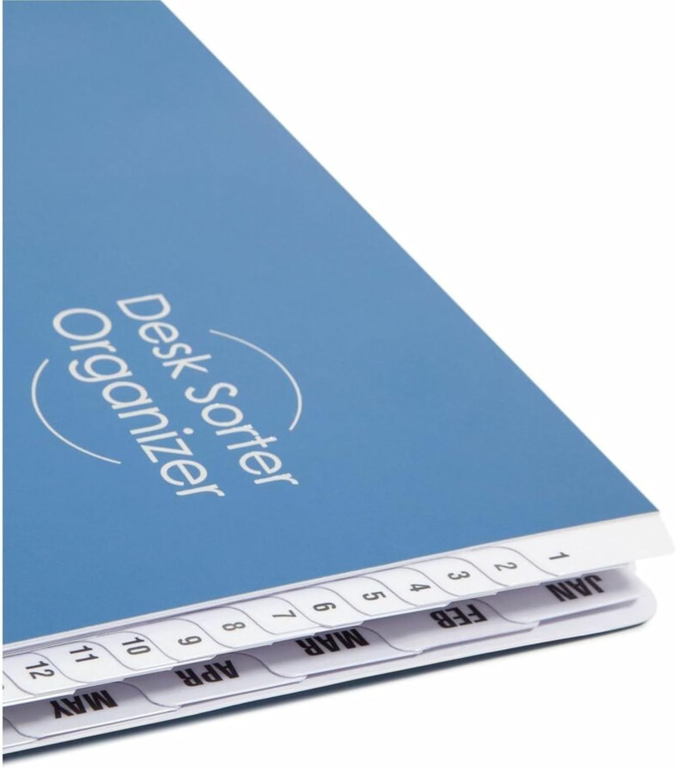 Desk File/Sorter, Daily (1-31) and Monthly (Jan-Dec), 43 Dividers, Letter Siz…