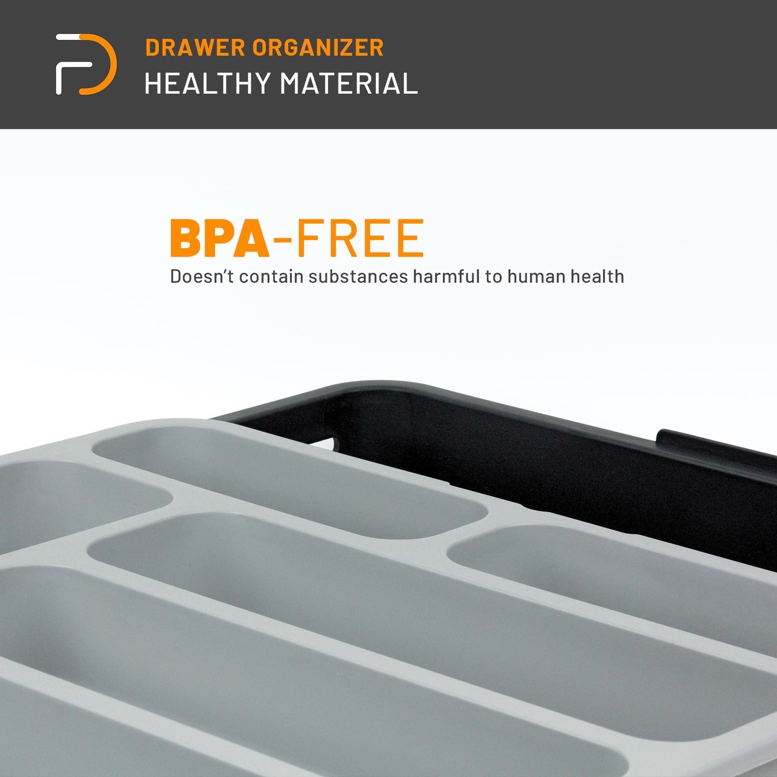 Furndiy Expandable Drawer Organizer Utensil Tray for Kitchen | Flatware and C…