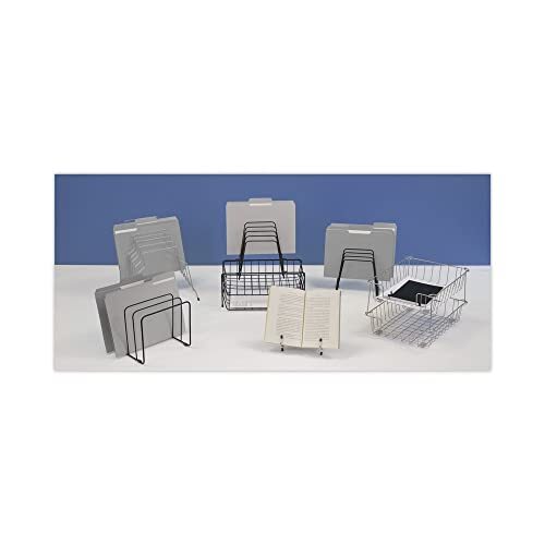 Fellowes Step File Junior Wire Organizer Rack, 6 Sections, Storage Rack 1-Pack