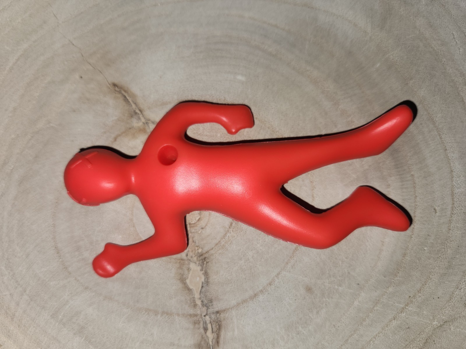 Suck UK~Dead Fred Pen Holder~Novelty Gift for Desktop Office Silicone Rubber Red