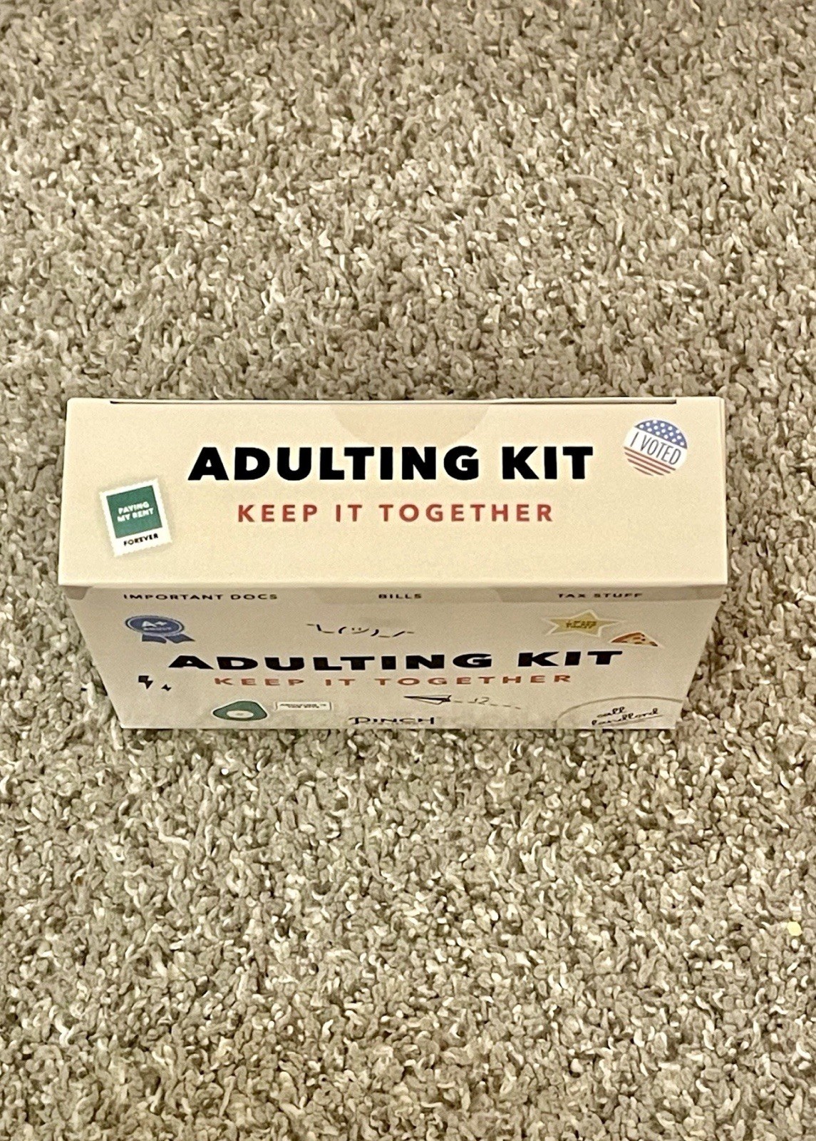 🚨SEALED🚨Adulting Desk Organiser Kit: Pinch Provisions Multicolored Office Set