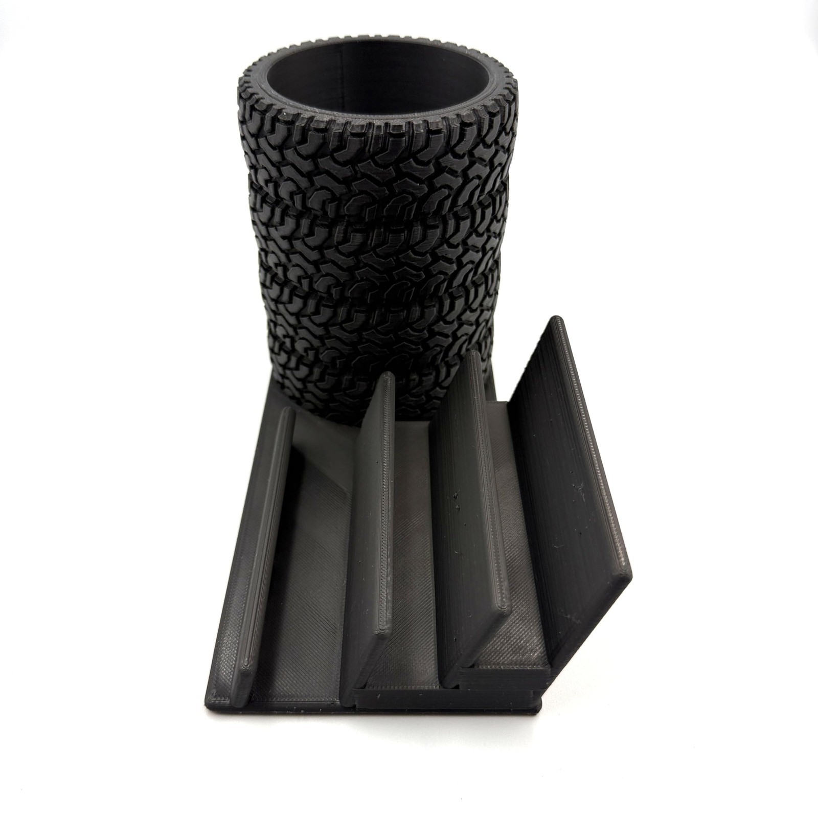 All-Terrain Tire Pen & Pencil-Business Card Hold