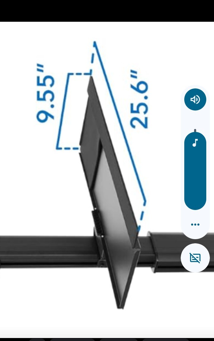 Mount-It! Adjustable Keyboard Tray (Parts Only) Mobile Workstation