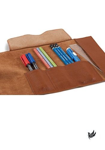 STAEDTLER Pencil Case Leather Leather Pencil Case Brown 900 LC-CA