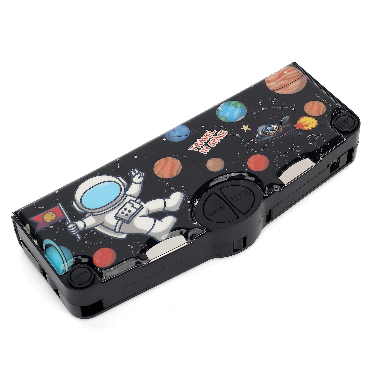 Multifunction Pencil Case for Kids Boys Girls, Cute Cartoon Pop Up Pencil Box…