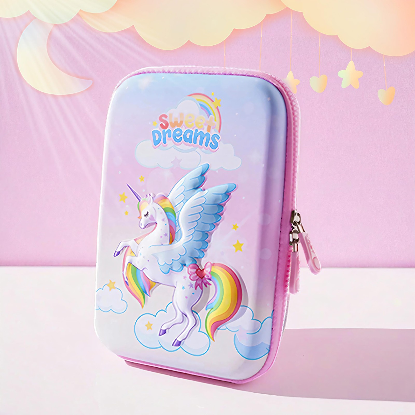 Pencil Case for Girls Boys, Cute Pencil Case Pencil Pouch, 3D EVA Large Capac…