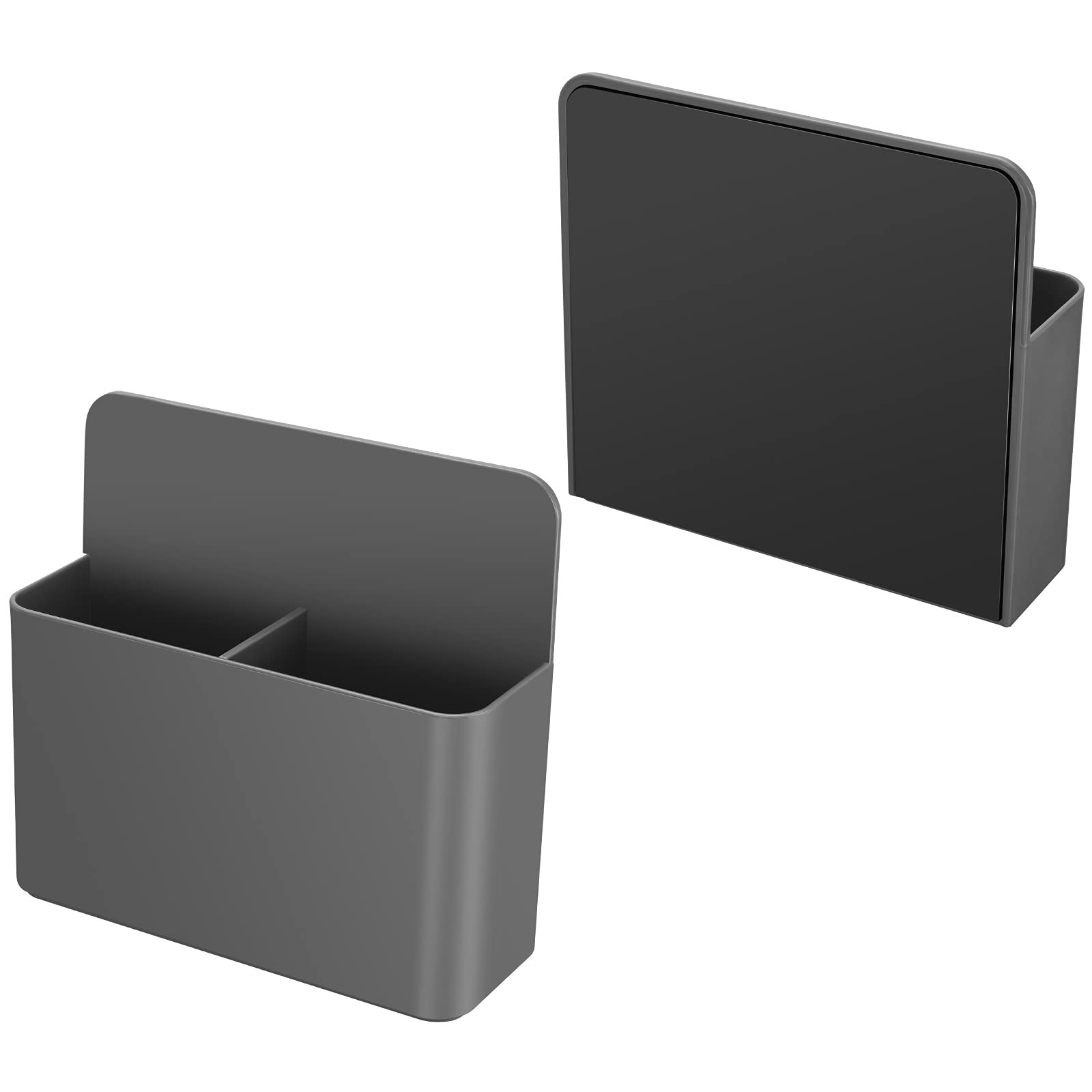 2-Pack Grey Strong Magnetic Marker Holder/Dry Erase Pen Holder – Storage for …