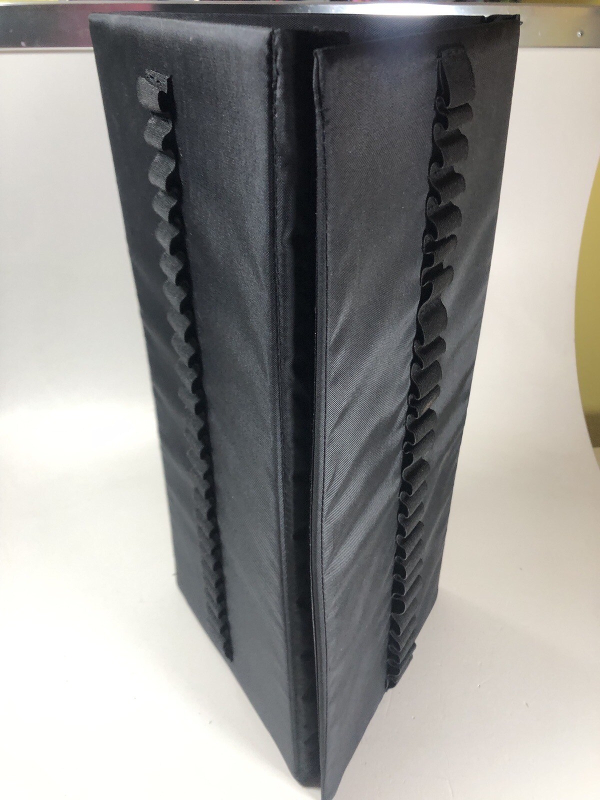 Crop In Style Pen Caddy Organizer Black Folds Flat No Pens Crafts 75 Slots
