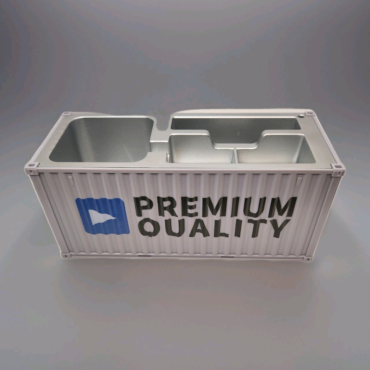 Desktop Organizer Storage Container Box Multipurpose Pen Holder Plastic – NEW