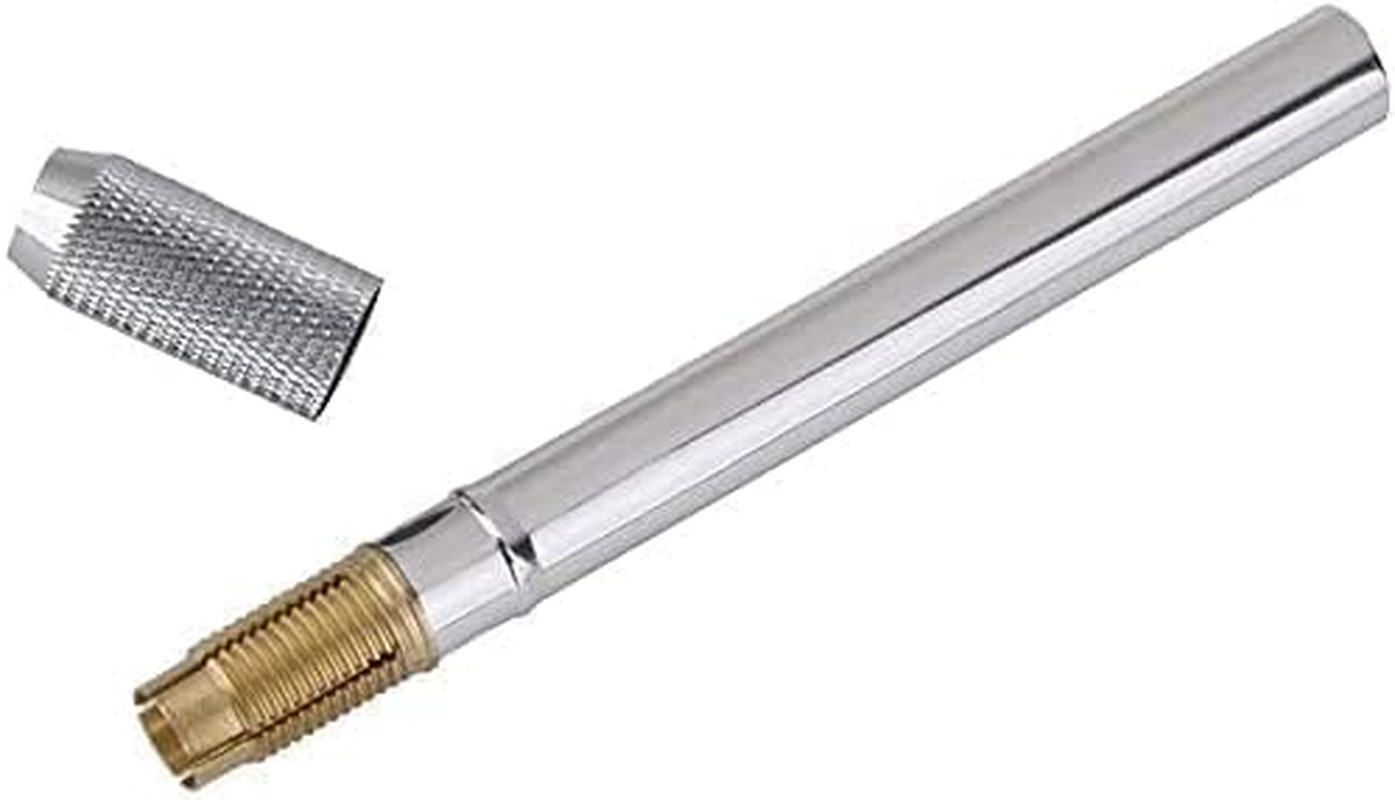 Jjlfresheners 3Pcs Silver Extenders Dual Head Pencil Extender for Artists Adjust
