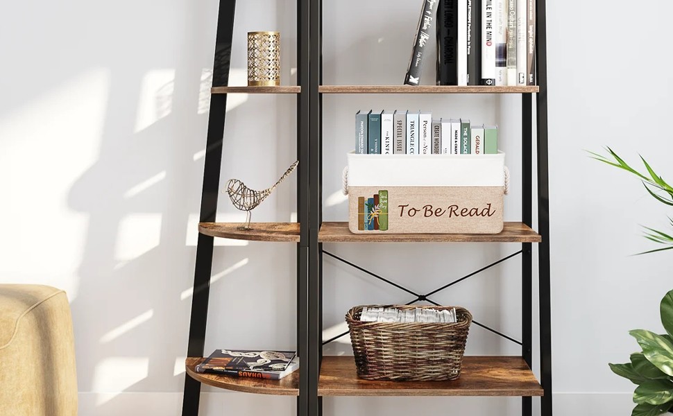 TBR Book Organizers and Storage Basket ,Collapsible Storage Basket for Books
