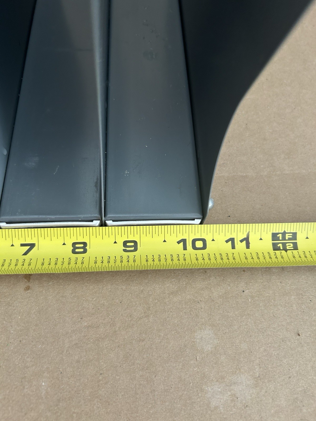 VTG Style Steel Vertical Desk File Folder Paper Organizer 5 Slot Industrial
