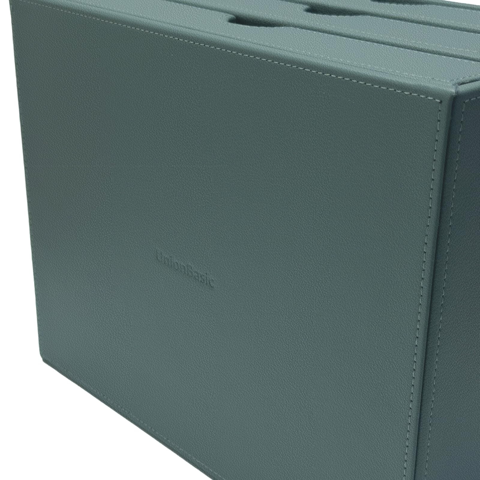 Leather Desktop Drawer Organizer, File Cabinet Magazine Document Holder, Offi…