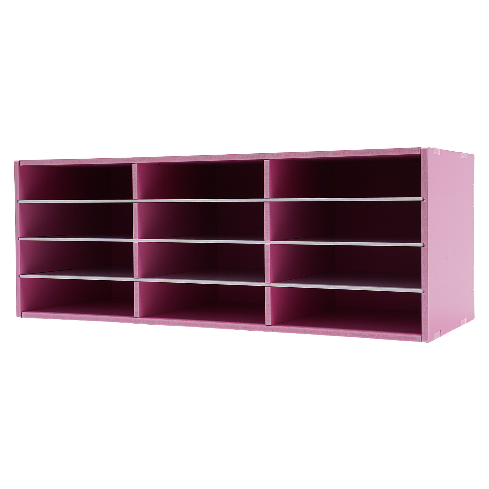 12 Compartments Literature Organizer Sheet Sorter Paper Organizer Mail Sorter