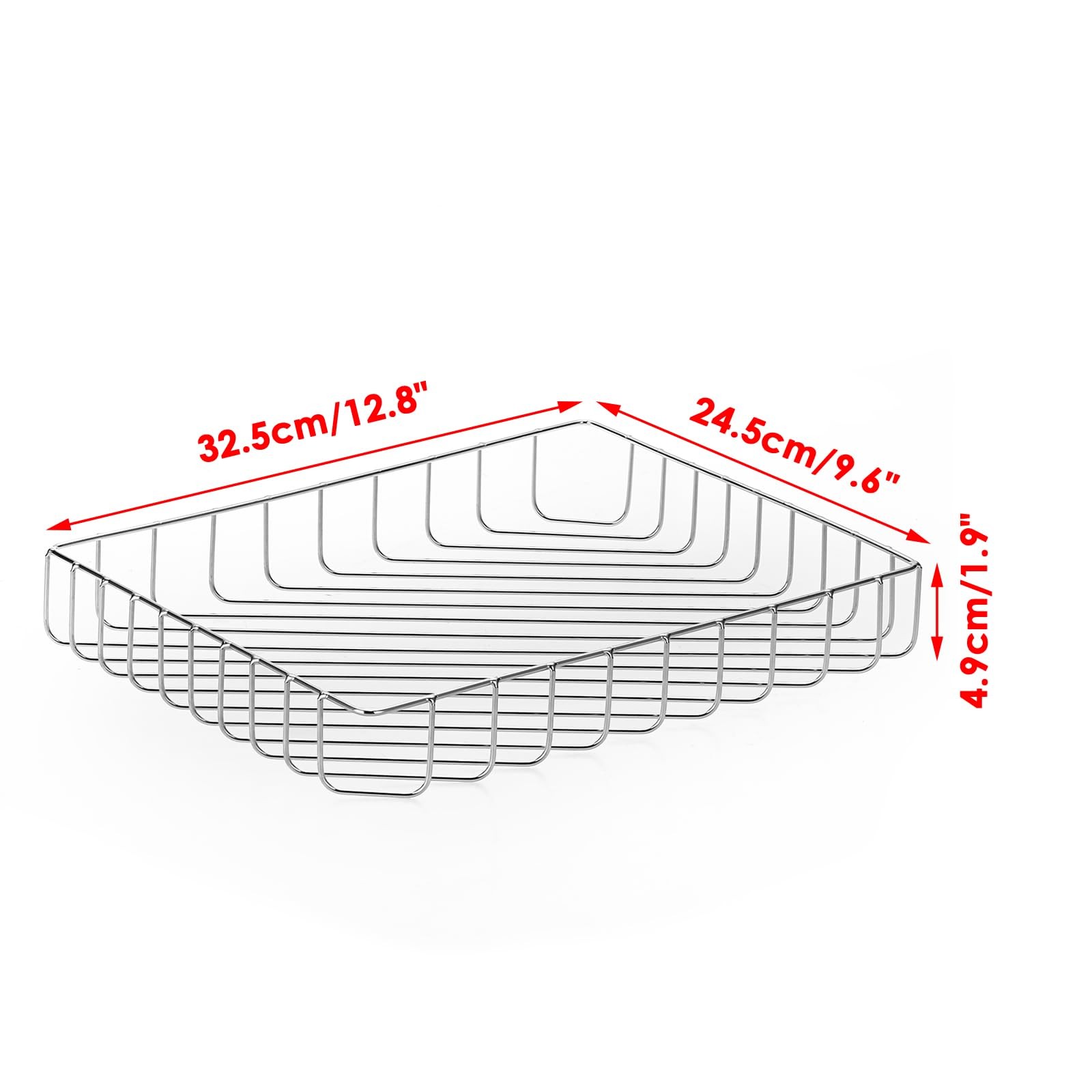 A4 File Tray Wire Desk Organizer Elegant Letter Size Documents Storage Silver