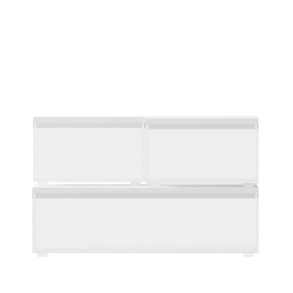 Clear Desk Organizer Set of 3 – 1 Small/1 Medium/1 Large