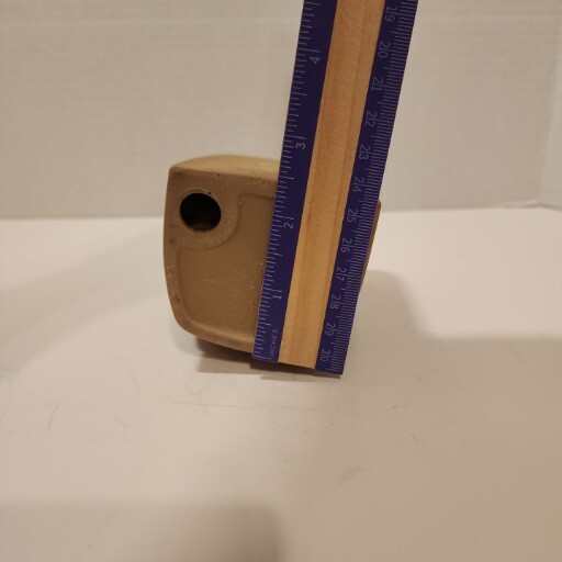 Vtg Brown Owl 4″ Stoneware Pen Letter/NotePad/Napkin Holder UCTCI Japan Ceramic