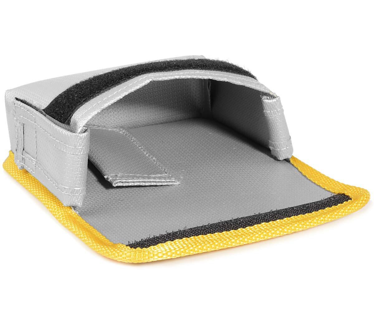 InGo Real Fireproof Battery Bag, Two sides Coated Glass fiber, Compatible with D