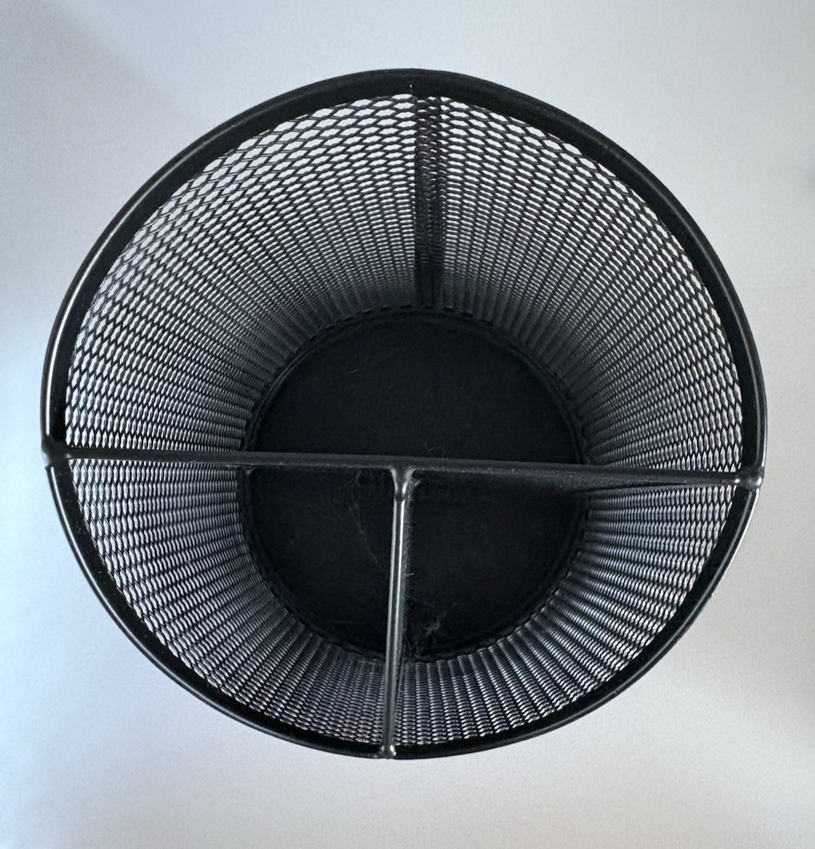 Black Metal Mesh Office Desk Organizers Metal Double Coat Hook New 6 Hole Punch