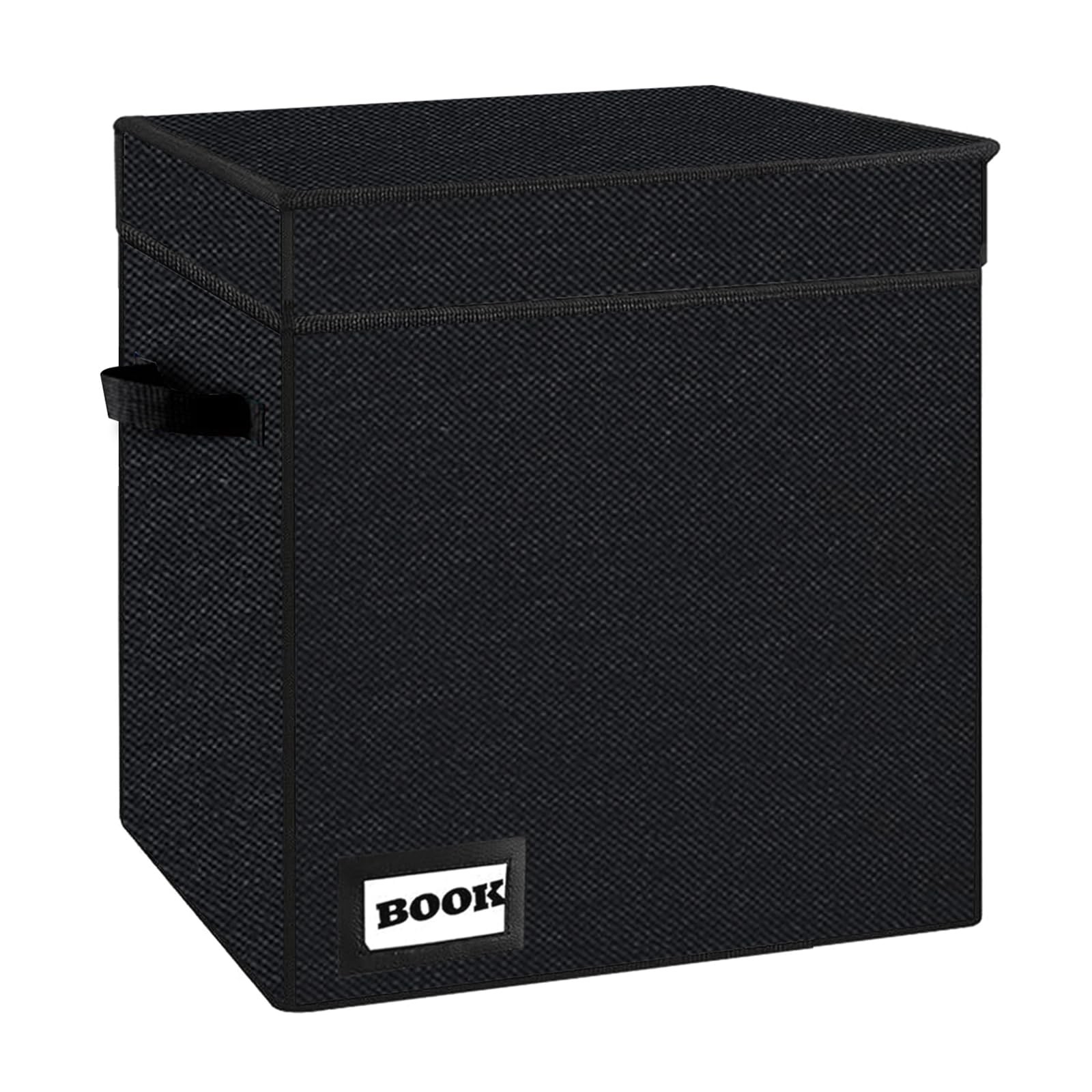 YNSZAS Comic Book Storage Short Box, 11.8″ X 9.8″ X pack of 1, A-Small Black