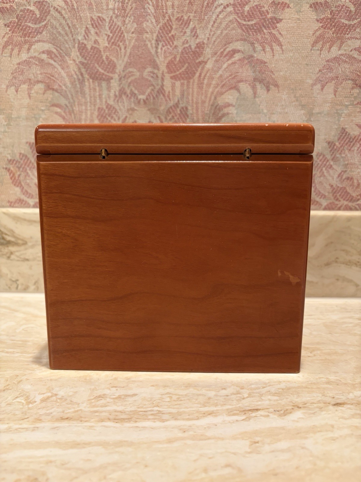Vintage Levenger Wooden Pencil Fountain Pen Pencil Holder Desktop Display Box