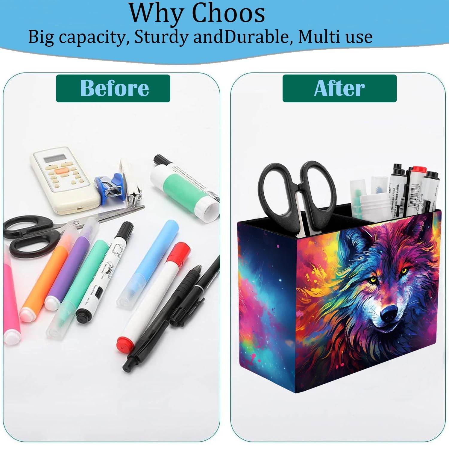 Pen Holder, Pencil Case, Makeup Brush Storage , Tableware Storage , Suitable …