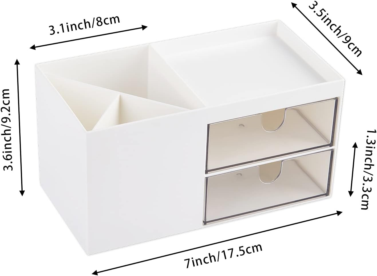 Office Desk Organizer with Drawer, Office Supplies and Desk Accessories, Busines