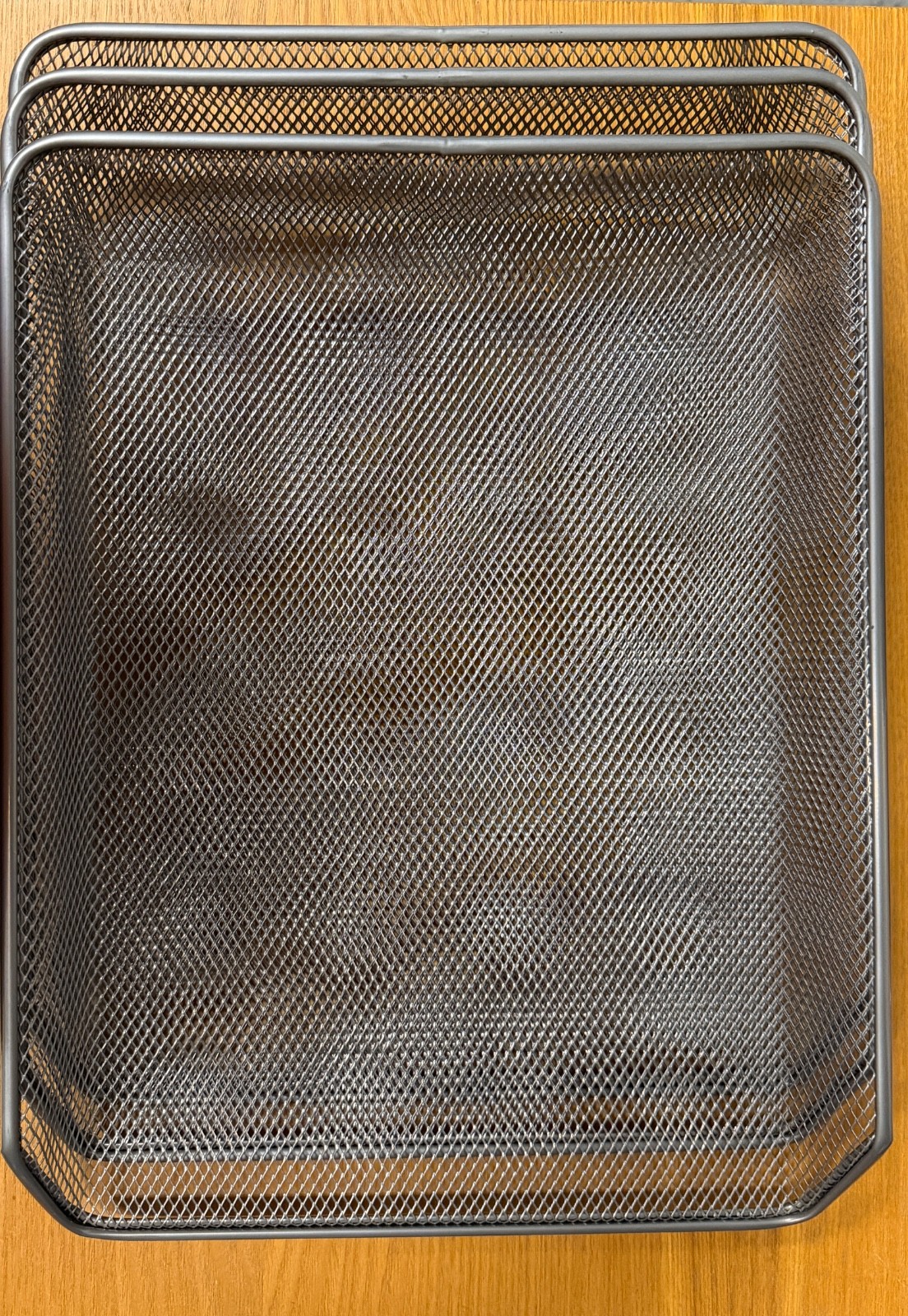 Ikea Dokument Pull Out 3 Tier Document Organizer (letter size) Mesh Metal
