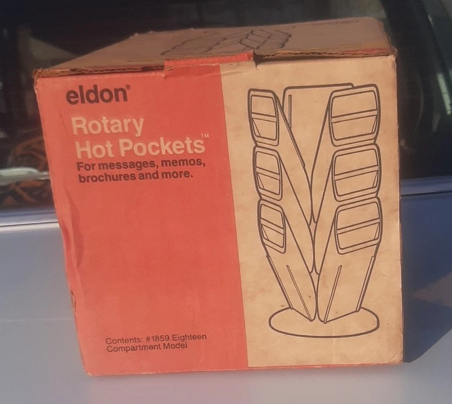 Rare MCM Eldon Rotary Hot Pockets 18 Compartment Model
