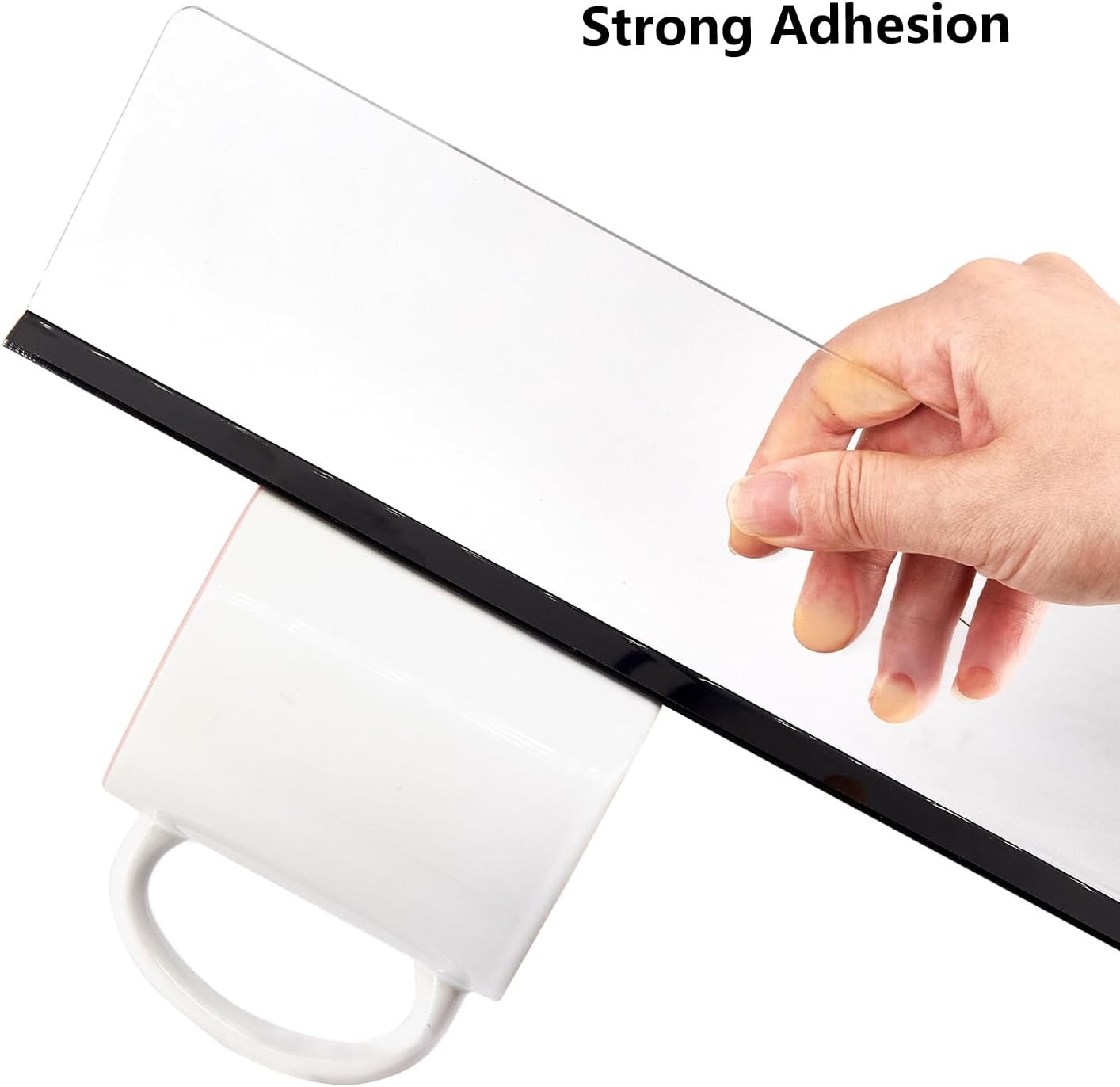 Frameless Monitor Memo Board for No Edge Monitors,Office Desk Accessories Comput