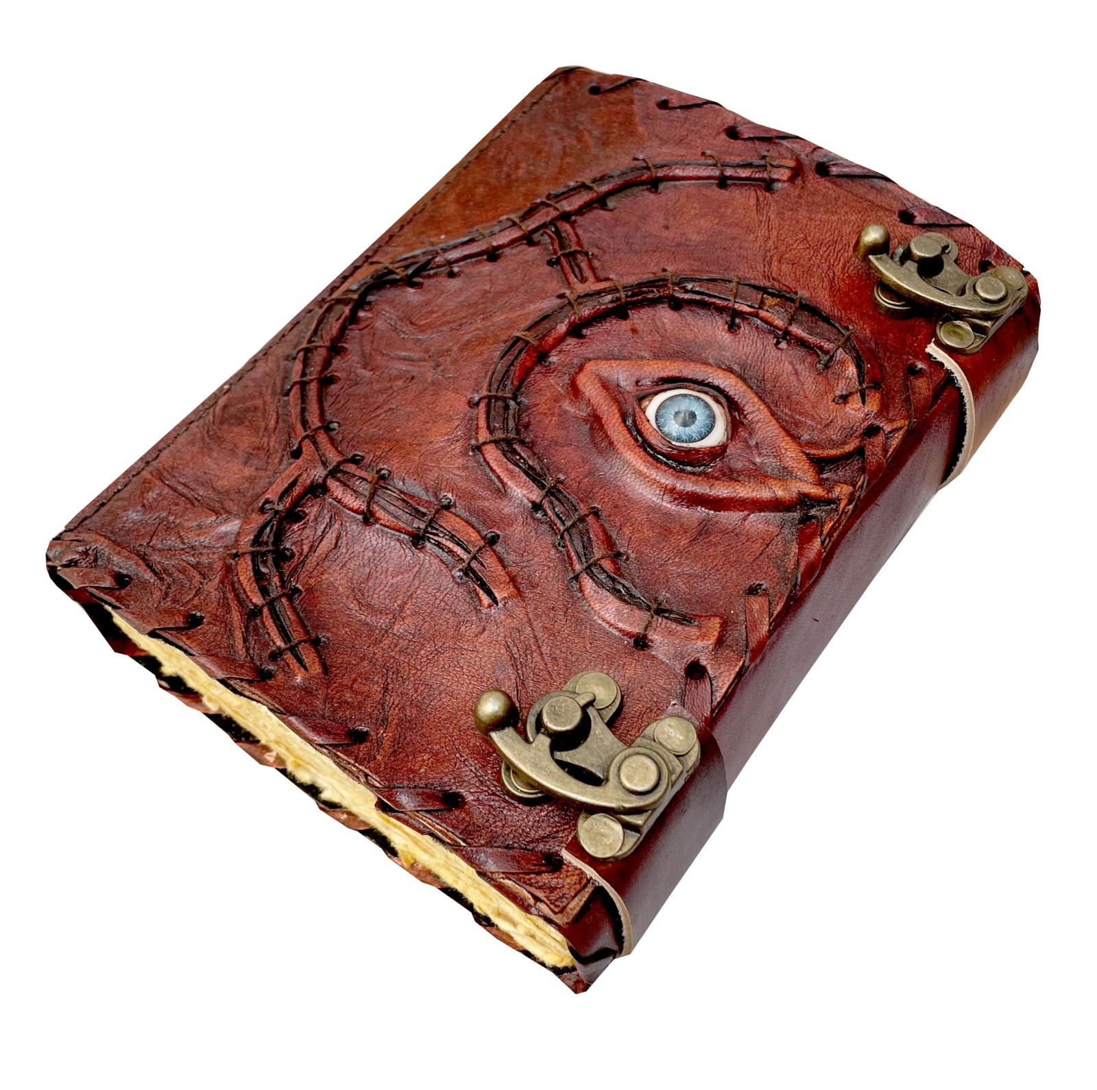 Hocus Pocus Book Of Spells, Grimoire Spell Books 7×5, Antique brown color