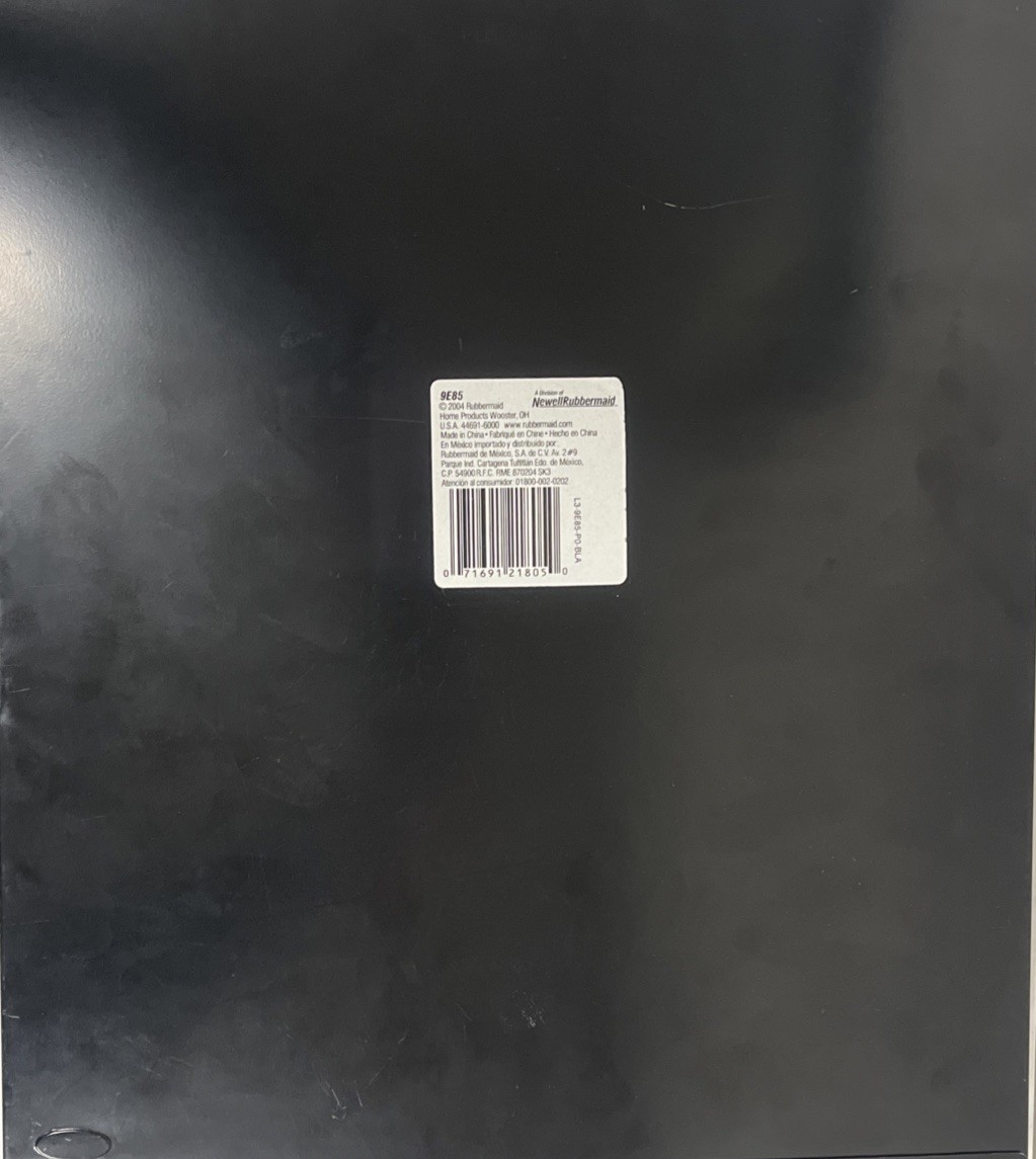 Eldon Office Desk Business Metal In Box Tray Black & Chrome