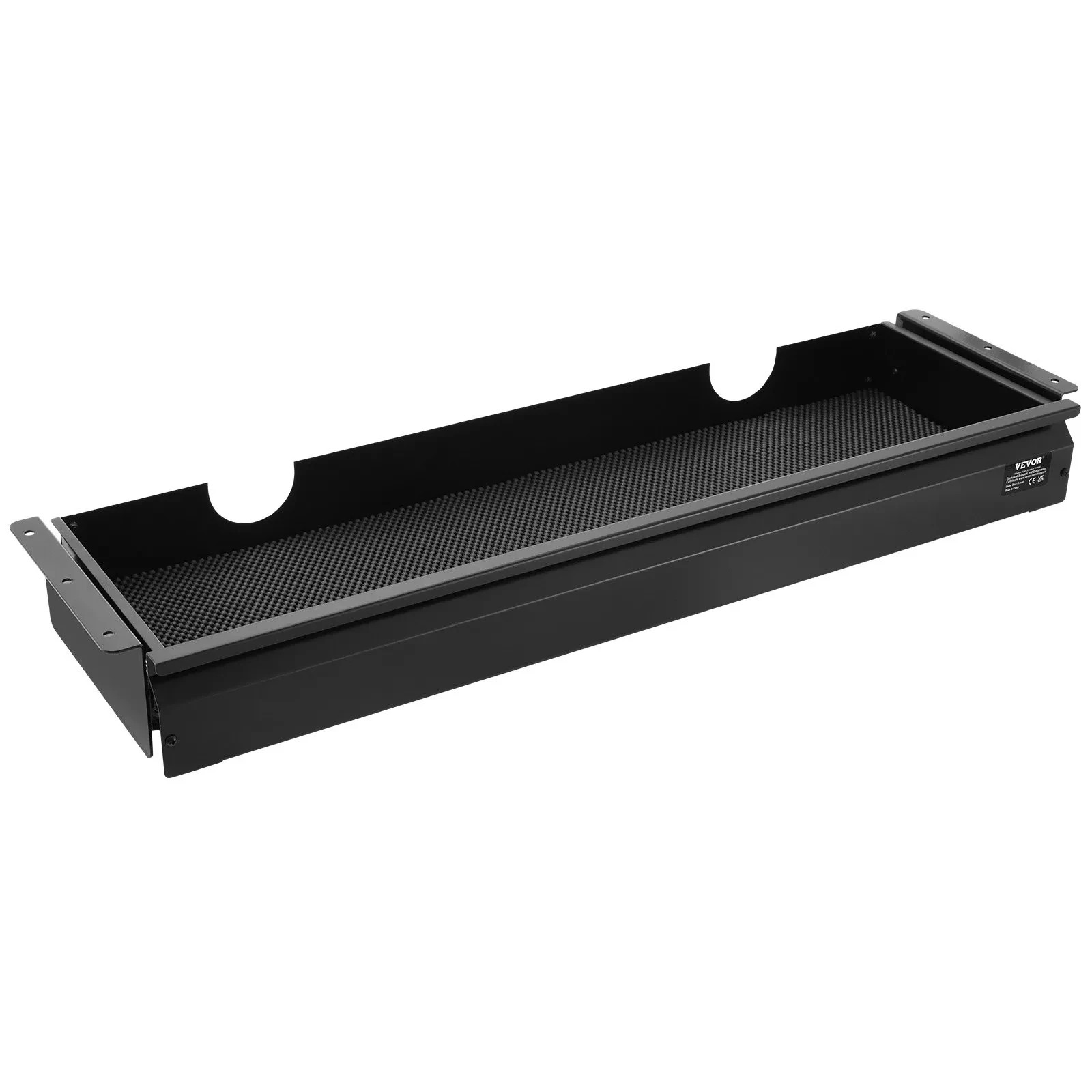 Under Desk Storage Drawer Black Extra Large 33″ Pull Out Organizer Stand Pencil