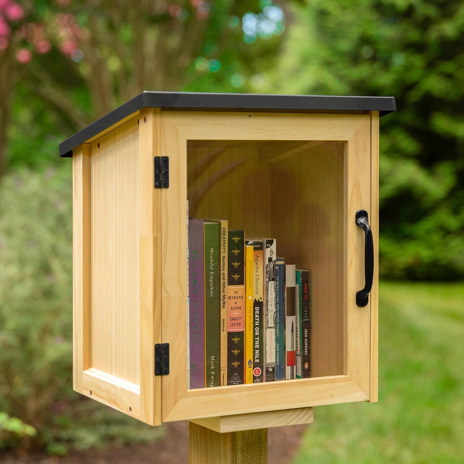Outdoor Library Book Box – Free Literature Exchange Kit for outside – Little Woo