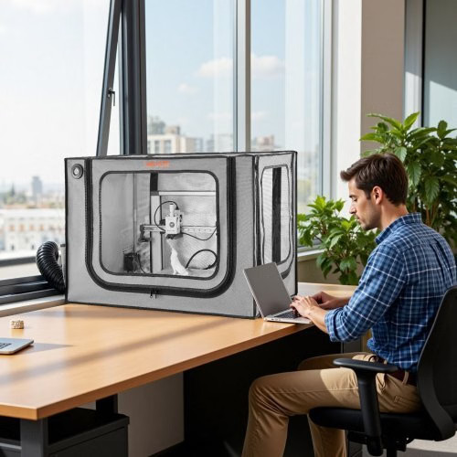3D Printer Enclosure with Ventilation, Dustproof Waterproof Large Size 600D Oxfo